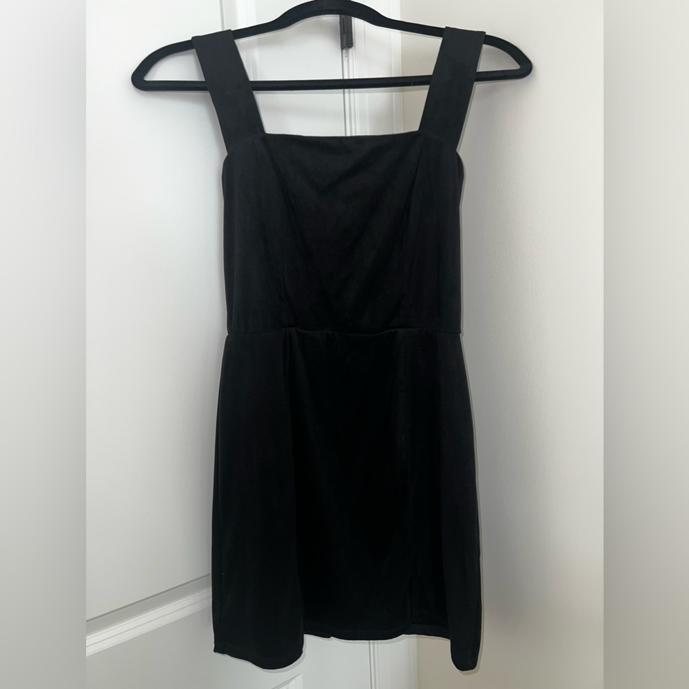 Briana Faux Suede Mini Dress